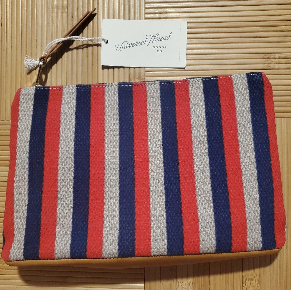 Universal Thread Striped Zip Pouch